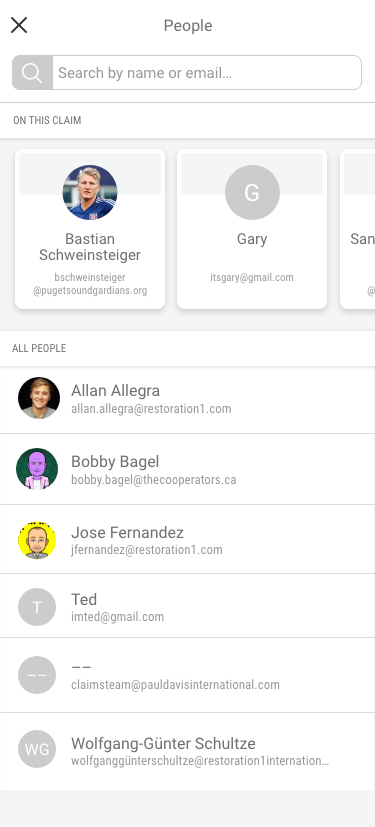 People Screen
